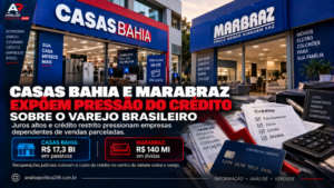 Casas Bahia e Marabraz expõem pressão do crédito sobre o varejo brasileiro