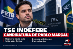 Pablo Marçal teve candidatura registrada após liminar, mas TSE indeferiu pedido do PRTB
