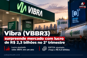 Vibra (VBBR3) surpreende mercado com lucro de R$ 2,3 bilhões no 2º trimestre