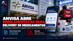 Anvisa abre regulamentação para delivery de medicamentos por iFood, Rappi e plataformas digitais
