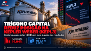 Trígono Capital reduz posição na Kepler Weber (KEPL3) em meio à queda dos resultados