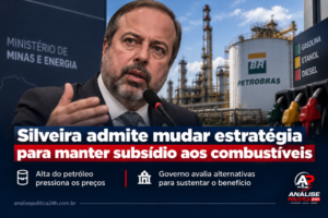 Alexandre Silveira admite mudar estratégia para manter subsídio aos combustíveis
