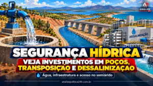 Segurança hídrica: veja investimentos em poços, transposição e dessalinização