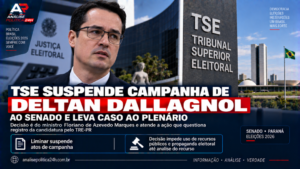 TSE suspende campanha de Deltan Dallagnol ao Senado e leva caso ao plenário