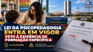Lei da psicopedagogia entra em vigor com veto à exigência de formação específica