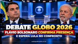 Debate Globo 2026: Flávio Bolsonaro confirma presença e espera Lula no confronto