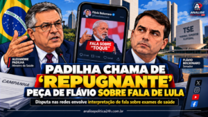Padilha chama de “repugnante” peça de Flávio sobre fala de Lula