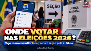 Onde votar nas Eleições 2026? Veja como consultar local, zona e seção pelo e-Título