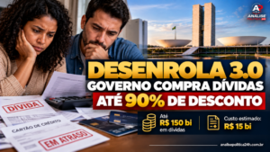 Desenrola 3.0: governo compra dívidas de famílias com até 90% de desconto; veja