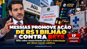 AGU processa 17 bets e cobra R$ 1 bilhão por danos ligados à ludopatia
