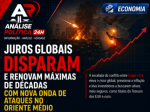 Juros globais sobem com petróleo acima de US$ 90; Brasil vai na contramão