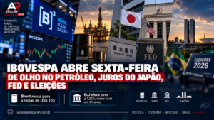 Ibovespa abre sexta-feira de olho no petróleo, juros do Japão, Fed e eleições