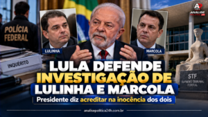 Lula defende investigação de Lulinha e Marcola e diz acreditar na inocência dos dois