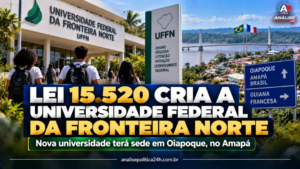 Universidade Federal da Fronteira Norte: Lei 15.520 cria nova universidade no Amapá