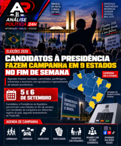 Candidatos à Presidência fazem campanha em 9 Estados no fim de semana