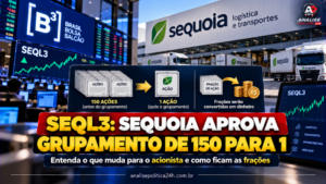 Sequoia (SEQL3) aprova grupamento de 150 ações para 1; veja os prazos