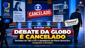 Debate da Globo é cancelado após decisões do TSE e STF e desistência de Flávio Bolsonaro