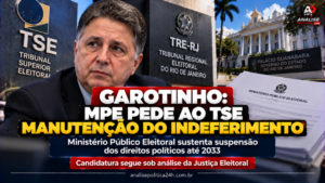 Anthony Garotinho: MPE pede ao TSE manutenção do indeferimento da candidatura ao governo do Rio