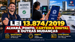 Lei 13.874/2019: alvará, ponto, carteira digital e outras mudanças