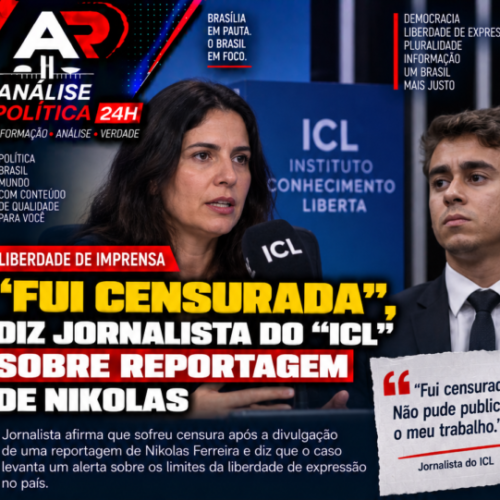 Justiça manda ICL retirar publicações sobre áudio de Nikolas e Vorcaro
