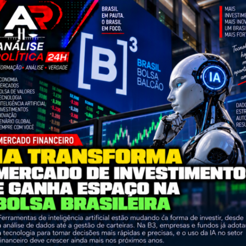 IA transforma mercado de investimentos e ganha espaço na Bolsa brasileira
