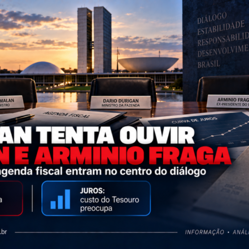 Dario Durigan tenta ouvir Malan e Arminio Fraga sobre dívida, juros e agenda fiscal