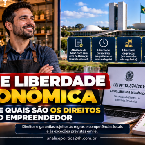 Lei de Liberdade Econômica: o que é e quais são os direitos do empreendedor