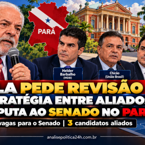 Lula pede revisão de estratégia entre aliados na disputa ao Senado no Pará