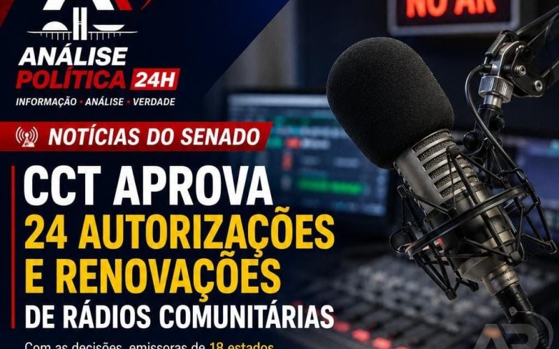 CCT aprova 24 autorizações e renovações de rádios comunitárias