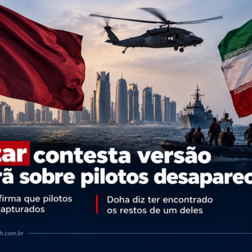 Catar contesta versão do Irã sobre pilotos desaparecidos após incidente militar