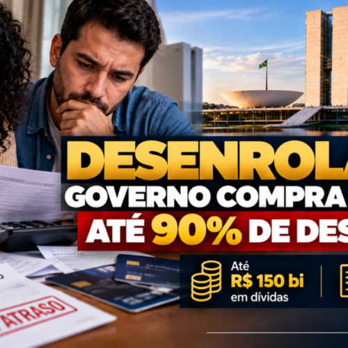 Desenrola 3.0: governo compra dívidas de famílias com até 90% de desconto; veja