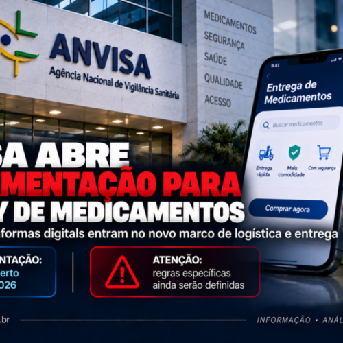 Anvisa abre regulamentação para delivery de medicamentos por iFood, Rappi e plataformas digitais