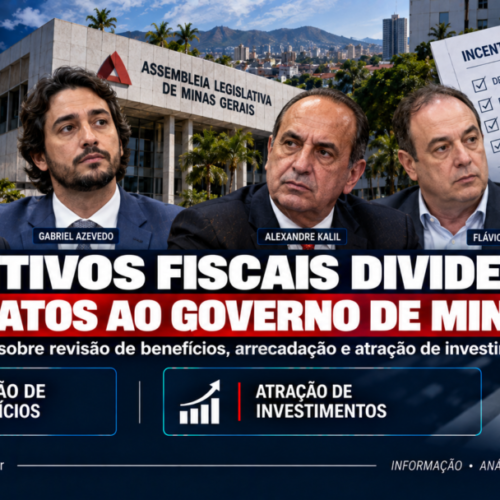 Incentivos fiscais dividem candidatos ao governo de Minas; veja as propostas