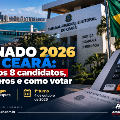 Senado 2026 no Ceará: veja os 8 candidatos, números e como votar