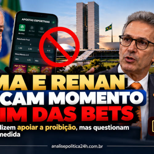 Zema e Renan dizem que proibição das bets de Lula é medida eleitoreira
