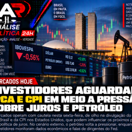 Mercados hoje: inflação fica no radar antes de Copom e Fed