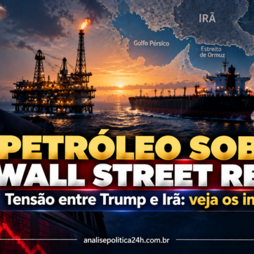Petróleo sobe e bolsas dos EUA recuam com tensão entre Trump e Irã; veja os impactos