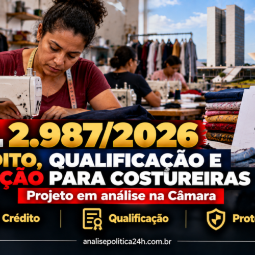 Projeto cria política nacional de valorização de costureiras
